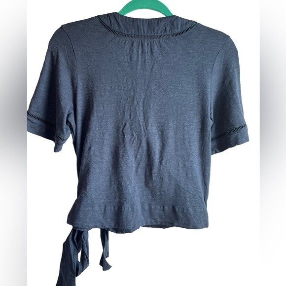 Caslon Wrap Front Tie Top - Picture 8 of 8